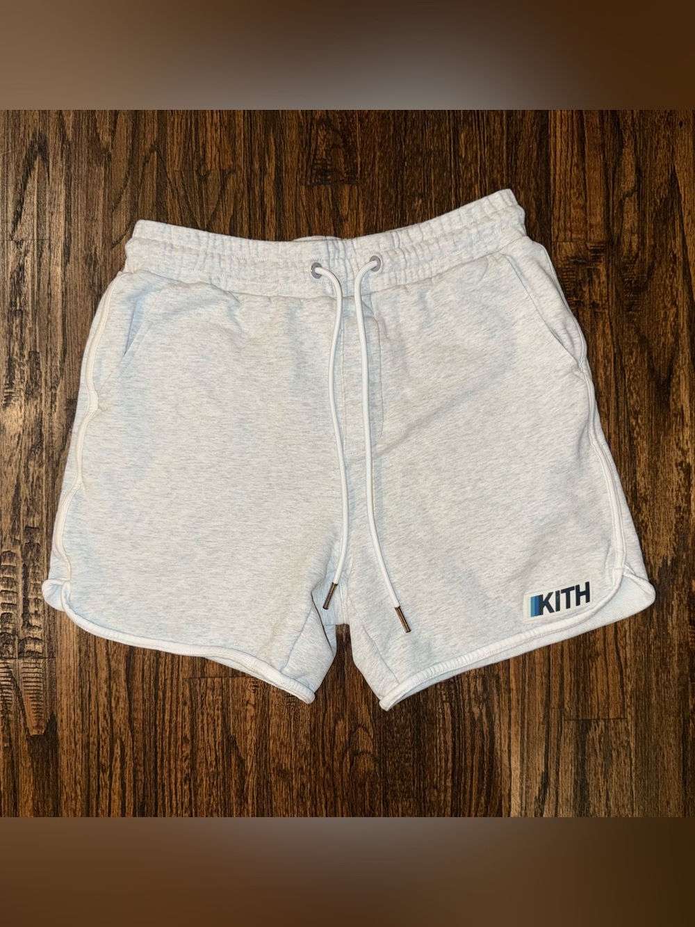 KITH Jordan Shorts 6" French Terry Heather Grey Active Summer Sweat Shorts Sz S